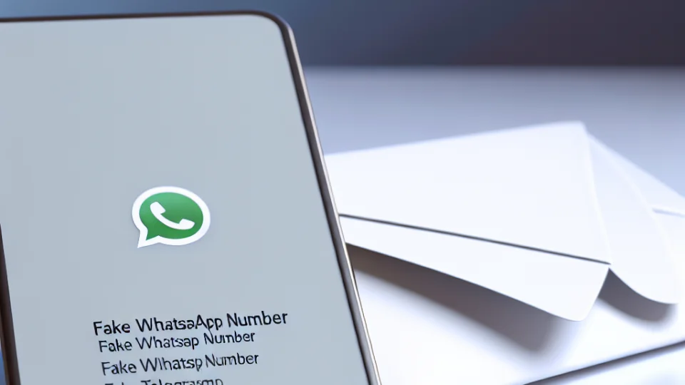 What is a Fake WhatsApp Number and How is it Used?